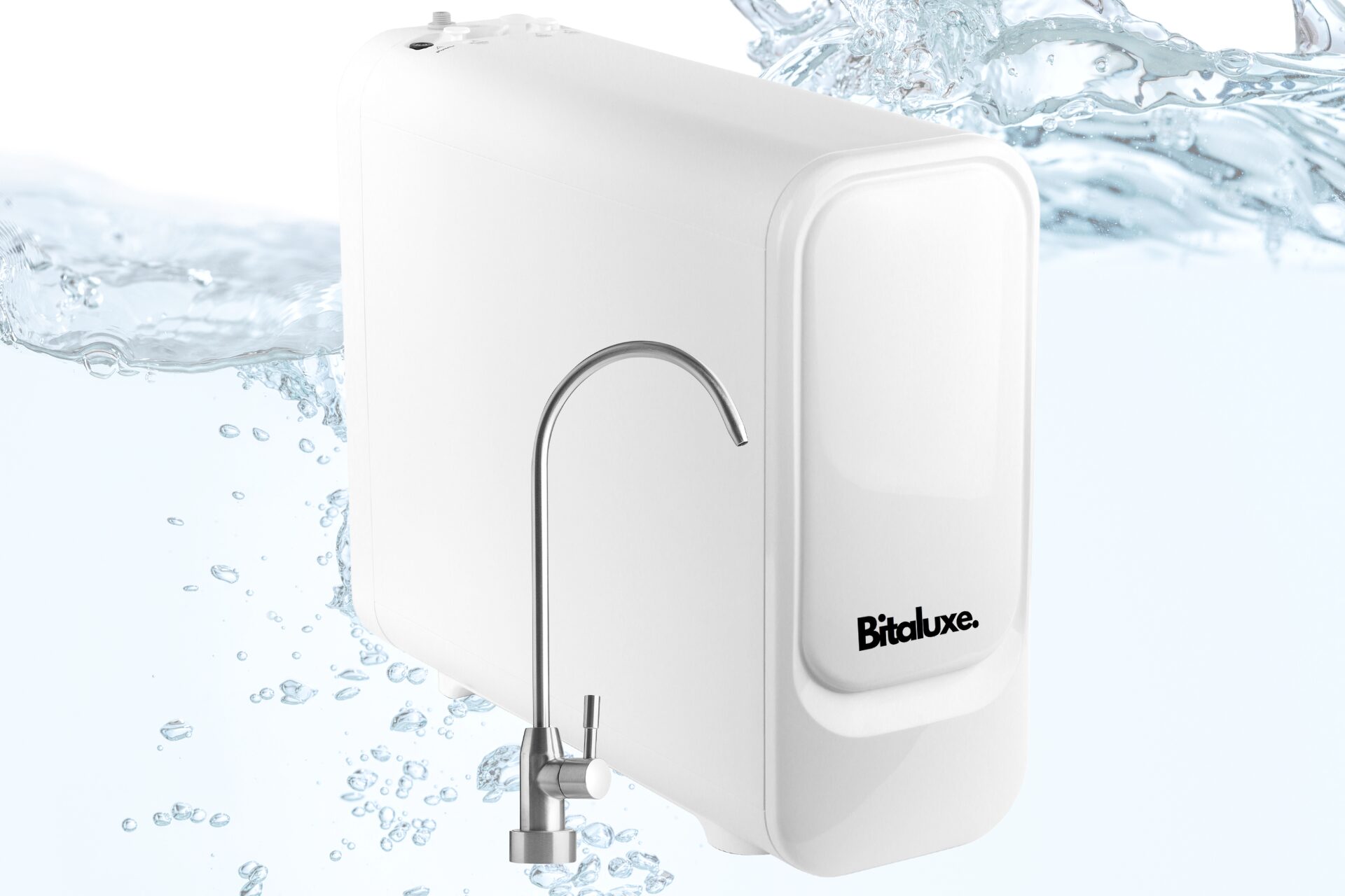 FiltLuxe de Bitaluxe. Agua filtrada pura y saludable con nuestro equipo purificador de ósmosis inversa