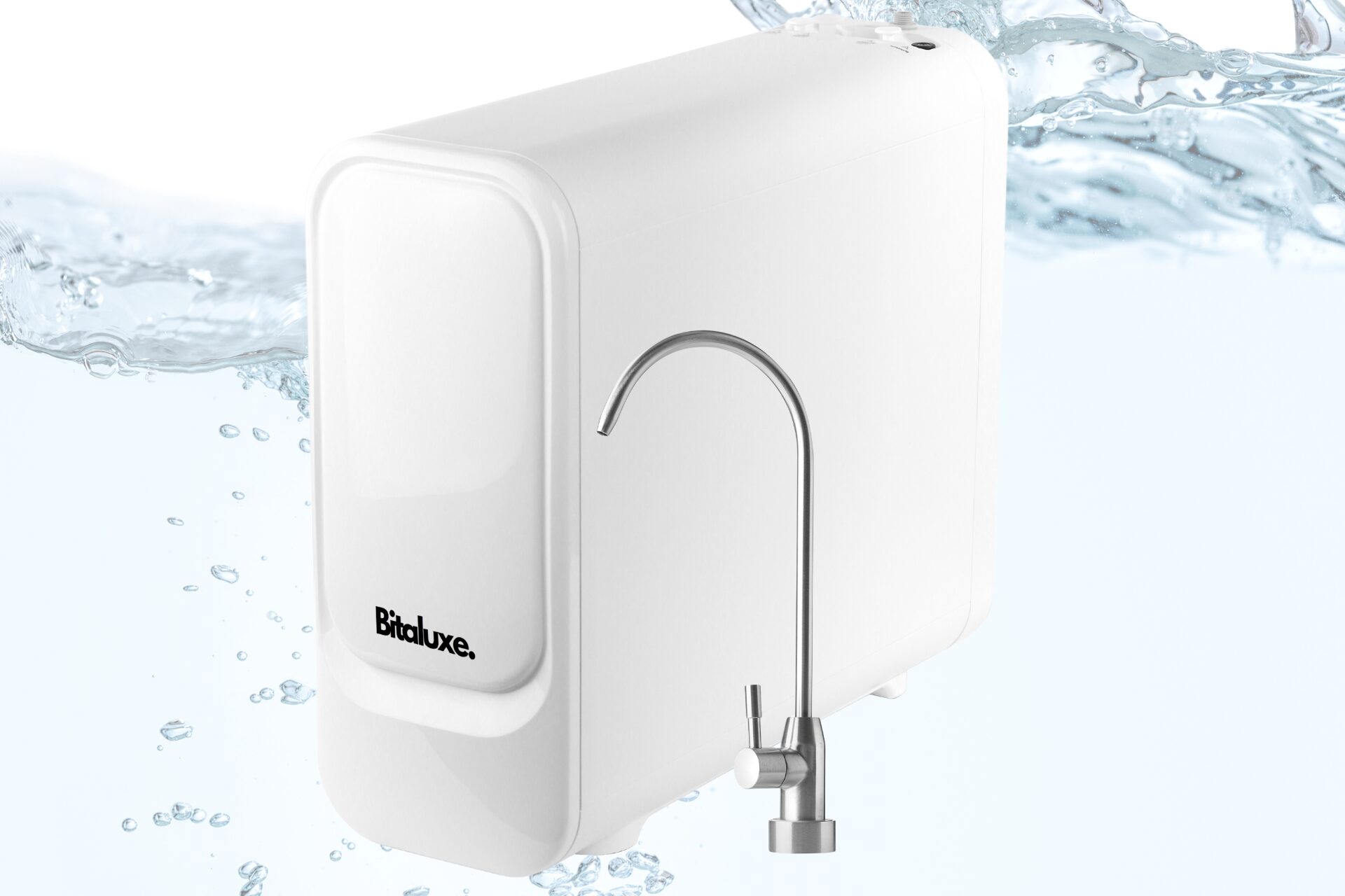 FiltLuxe de Bitaluxe. Agua filtrada pura y saludable con nuestro equipo purificador de ósmosis inversa
