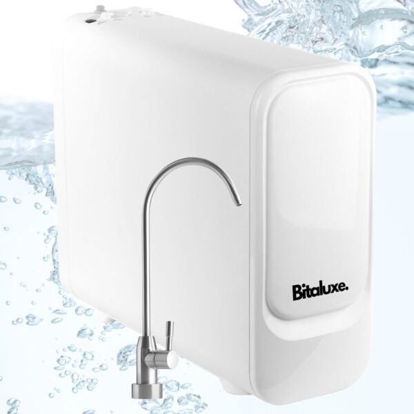 FiltLuxe de Bitaluxe. Agua filtrada pura y saludable con nuestro equipo purificador de ósmosis inversa
